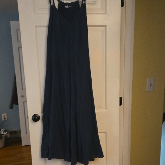 Garnet Hill Dresses & Skirts - Garnet Hill Navy Blue Maxi Dress